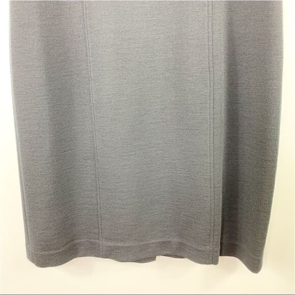 Ricki Freeman for Teri Jon Red/Black Wool Color Block Wool Sheath Career Dress - Picture 7 of 12